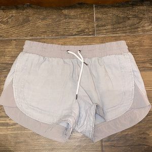 Athleta linen shorts